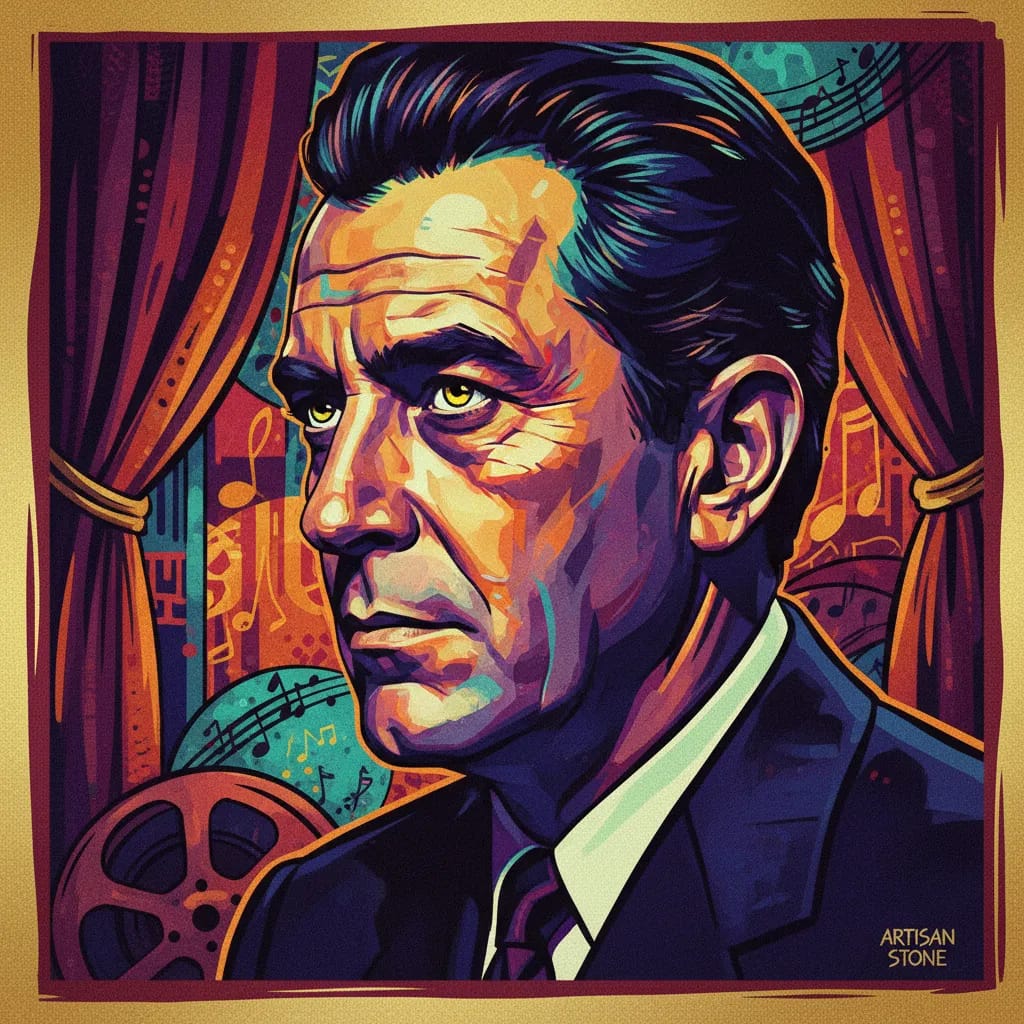 Artistic portrait of Harold J. Stone