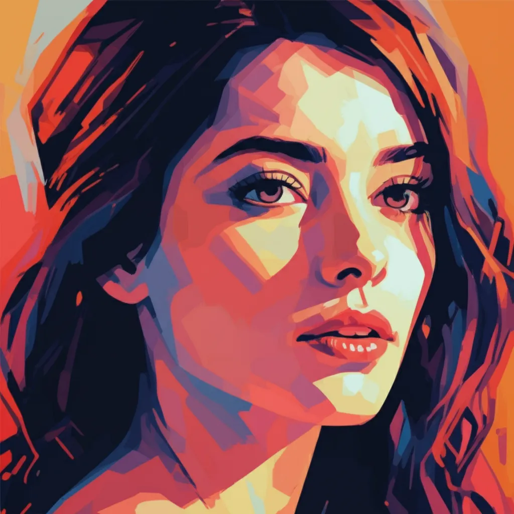 Artistic portrait of María Valverde