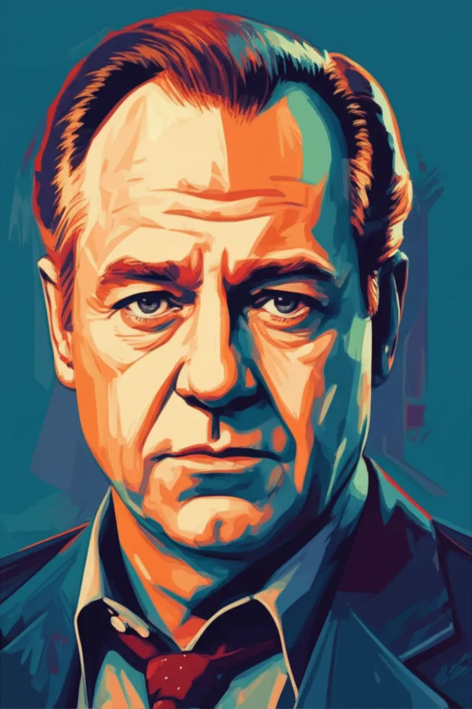 Artistic portrait of Kelsey Grammer