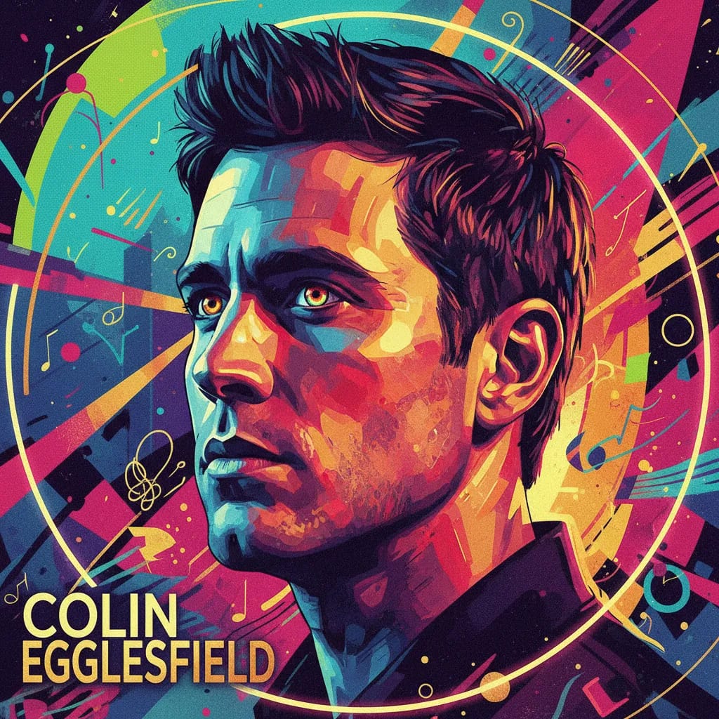 Artistic portrait of Colin Egglesfield