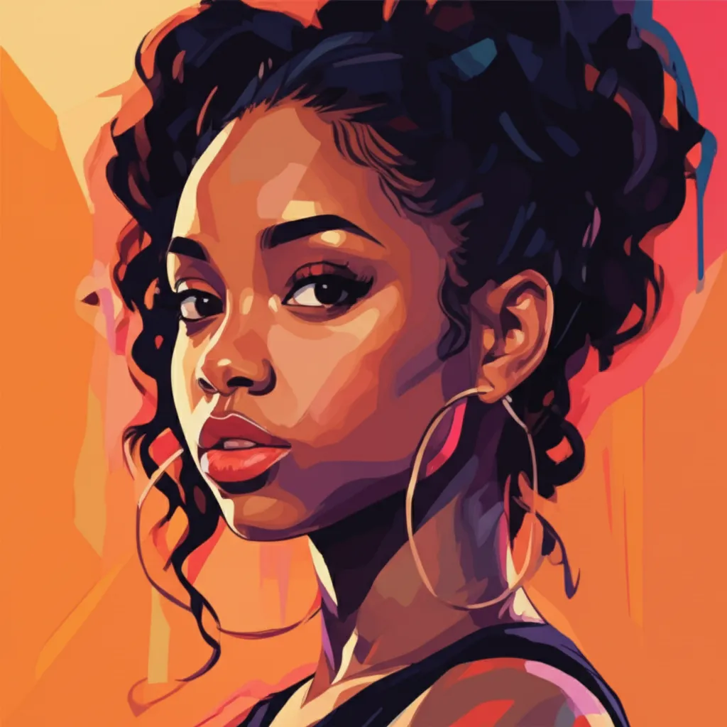 Artistic portrait of Marsai Martin