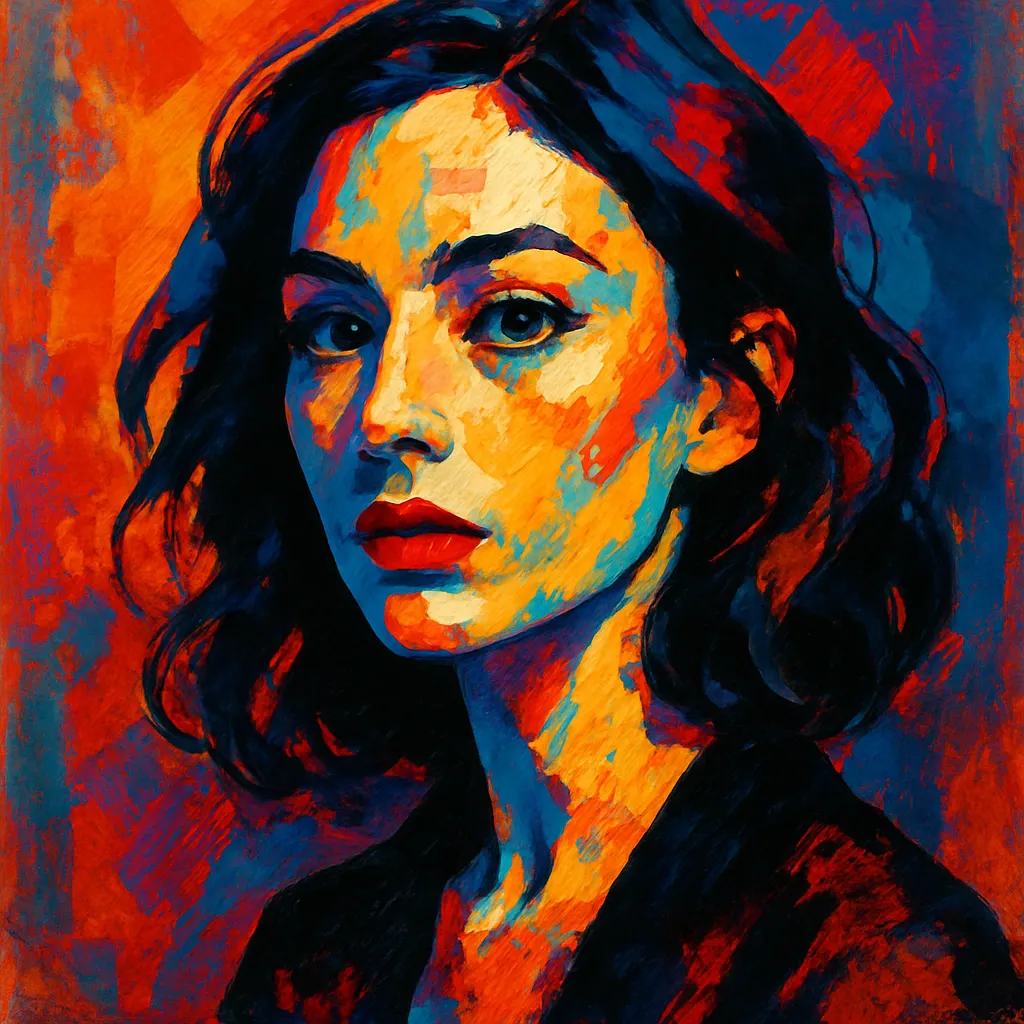 Artistic portrait of Gemma-Leah Devereux