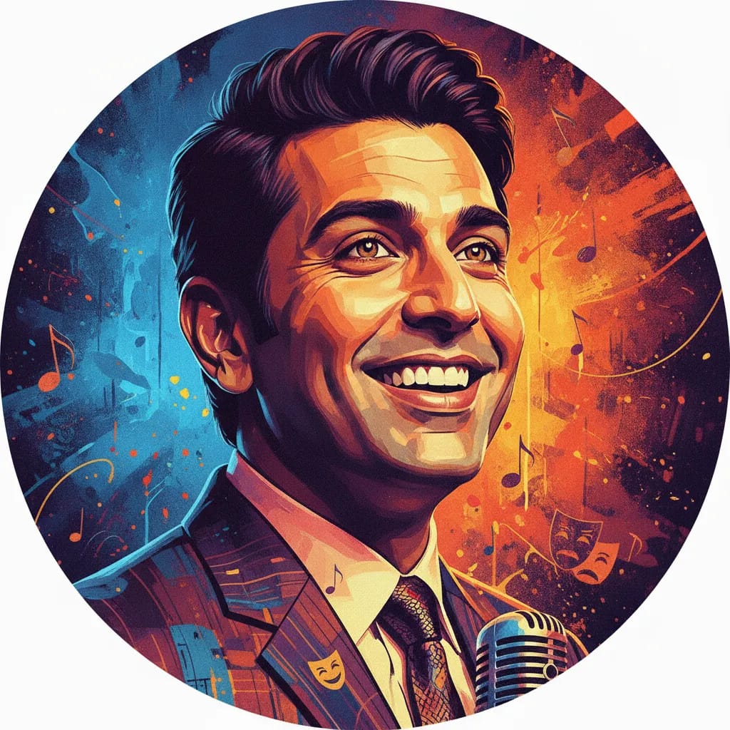 Artistic portrait of Sunil Grover