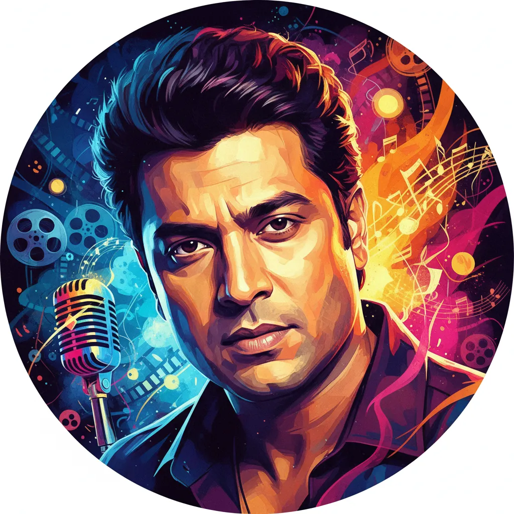 Artistic portrait of Ravi Kishan
