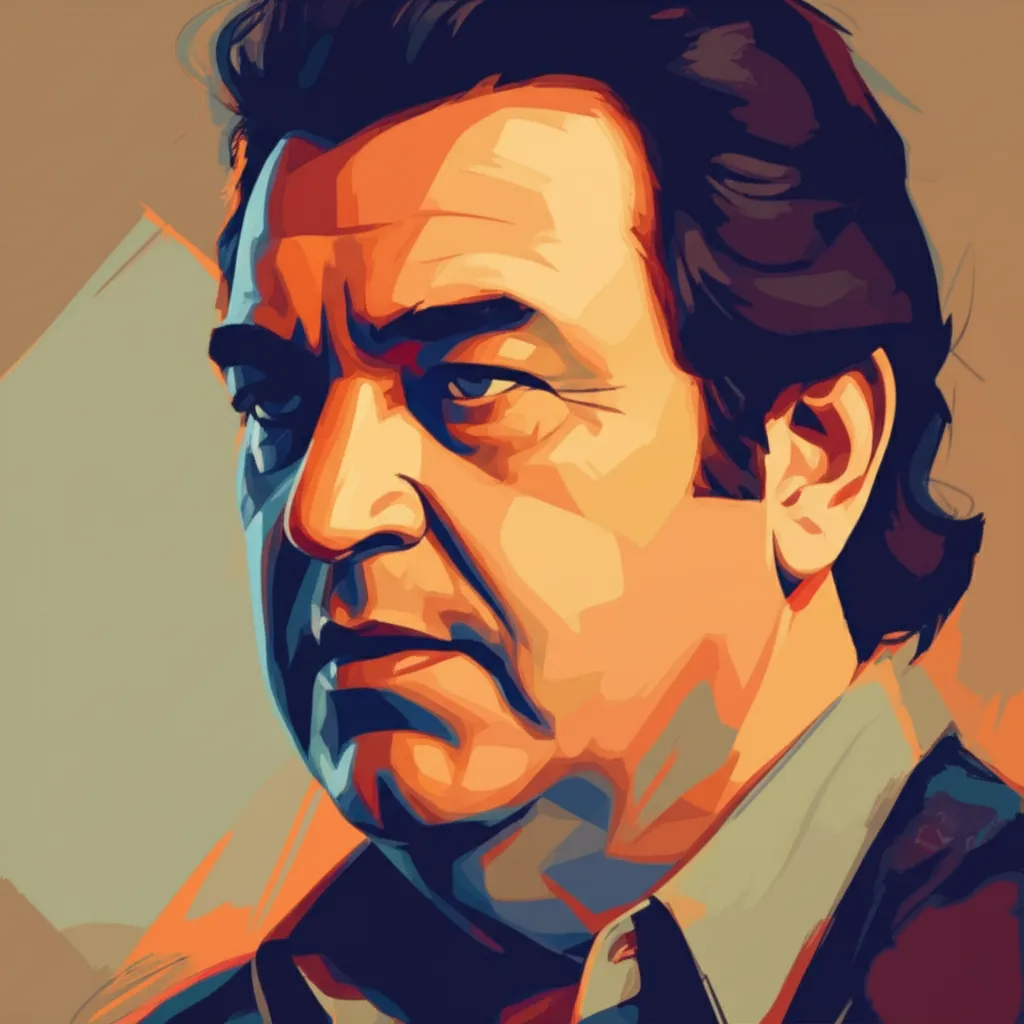 Artistic portrait of Jim Belushi
