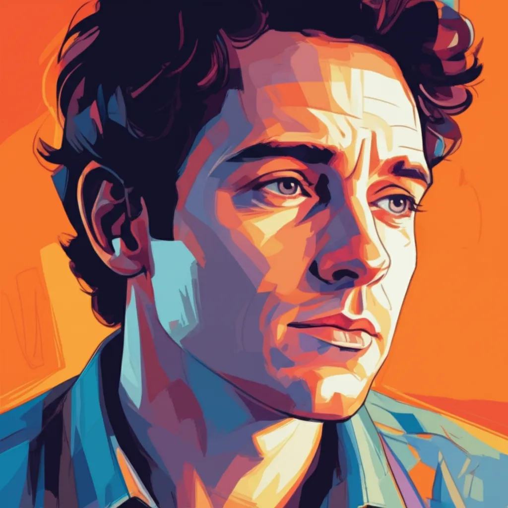 Artistic portrait of Mike de Seve