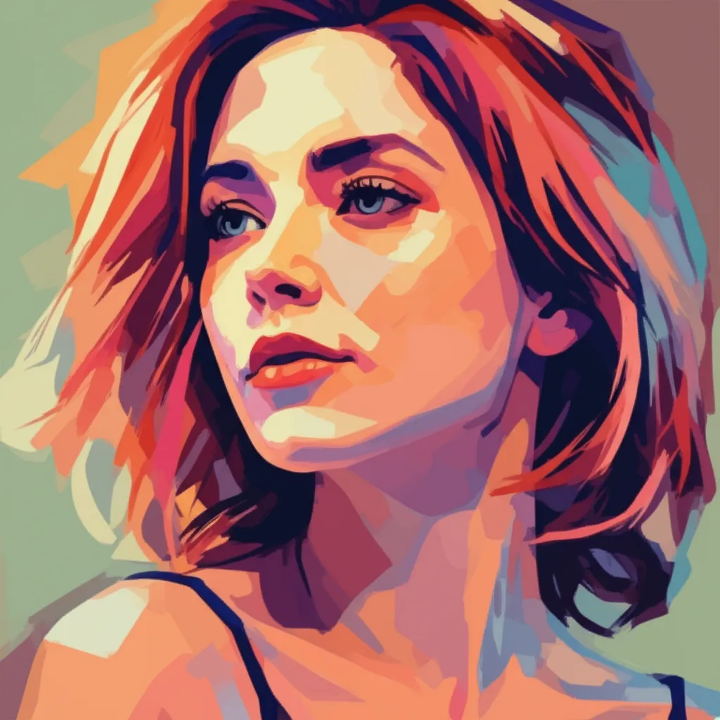 Artistic portrait of María Soledad Rodríguez