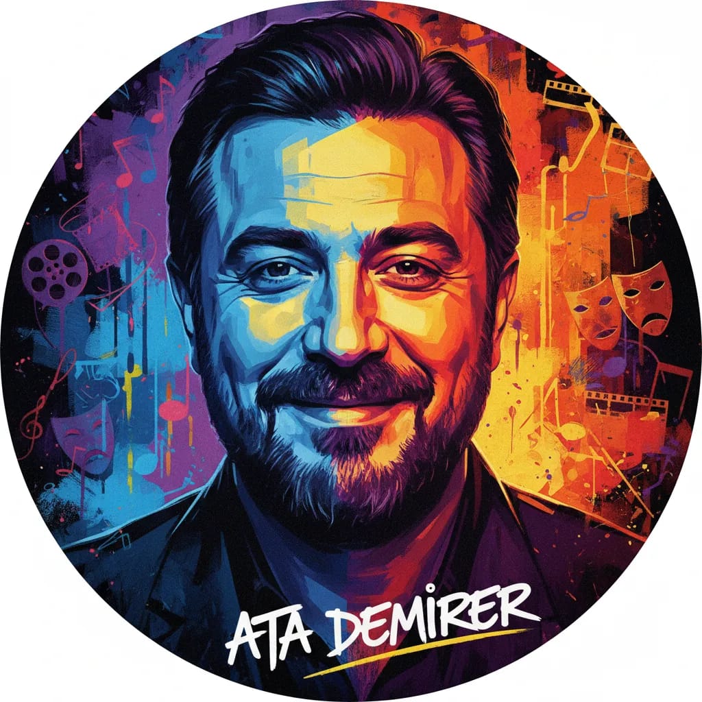 Artistic portrait of Ata Demirer