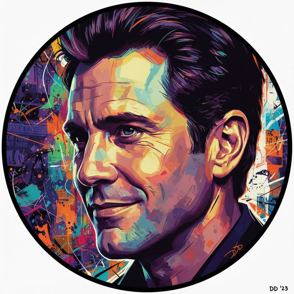 Portrait of David Duchovny