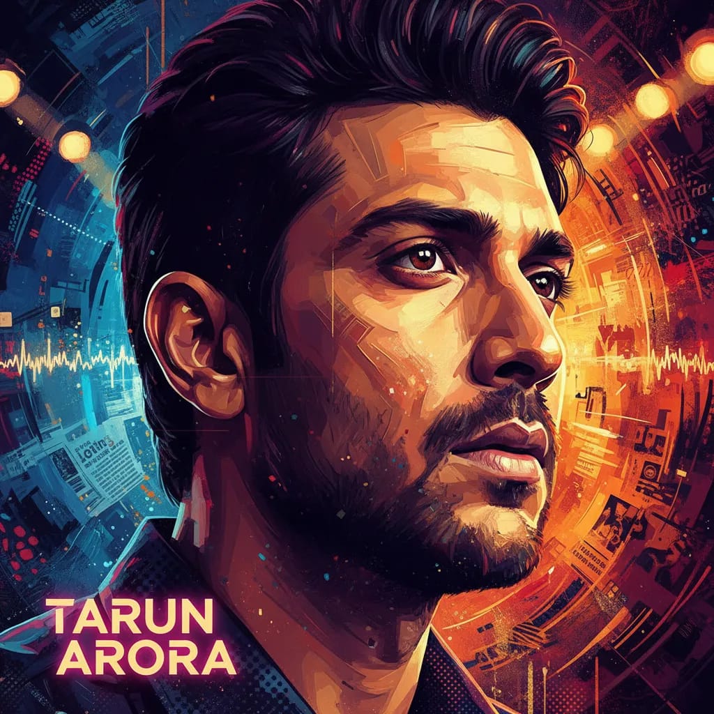 Artistic portrait of Tarun Arora