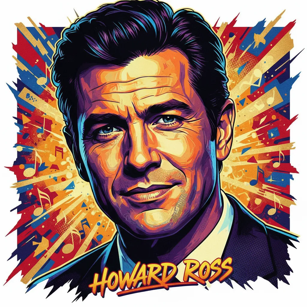 Artistic portrait of Howard Ross
