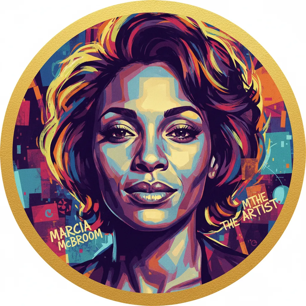 Artistic portrait of Marcia McBroom