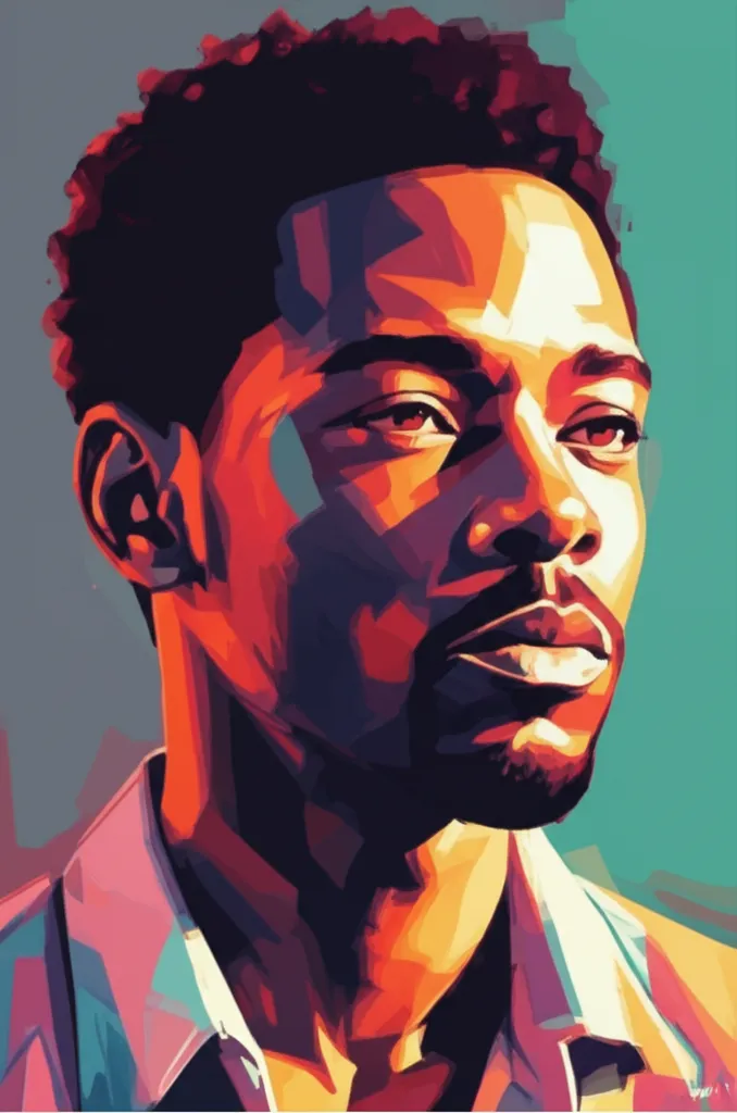 Artistic portrait of Felix Lemburo