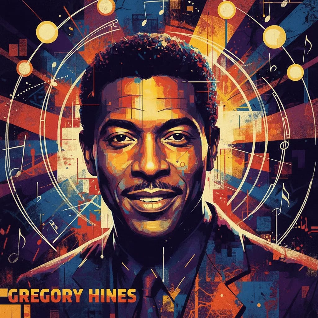 Artistic portrait of Gregory Hines