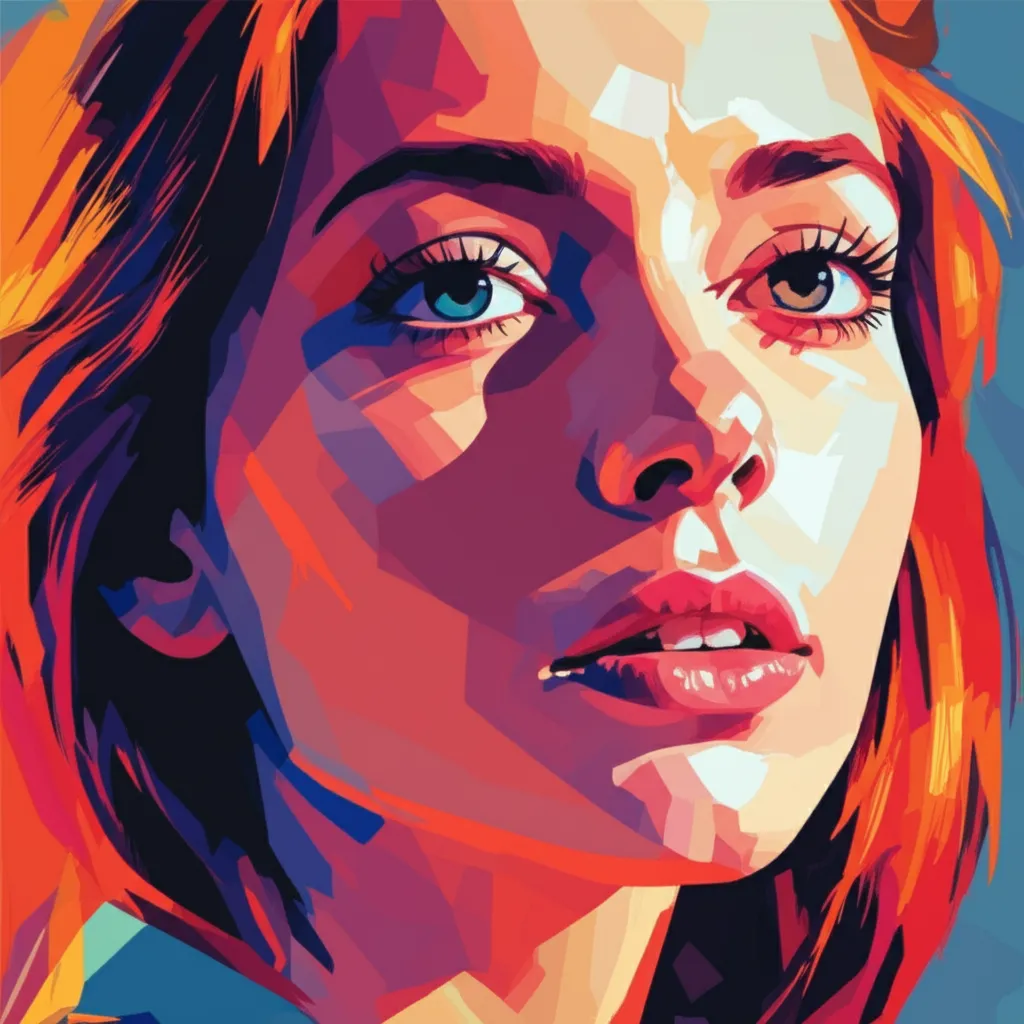 Artistic portrait of Anna Ciepielewska