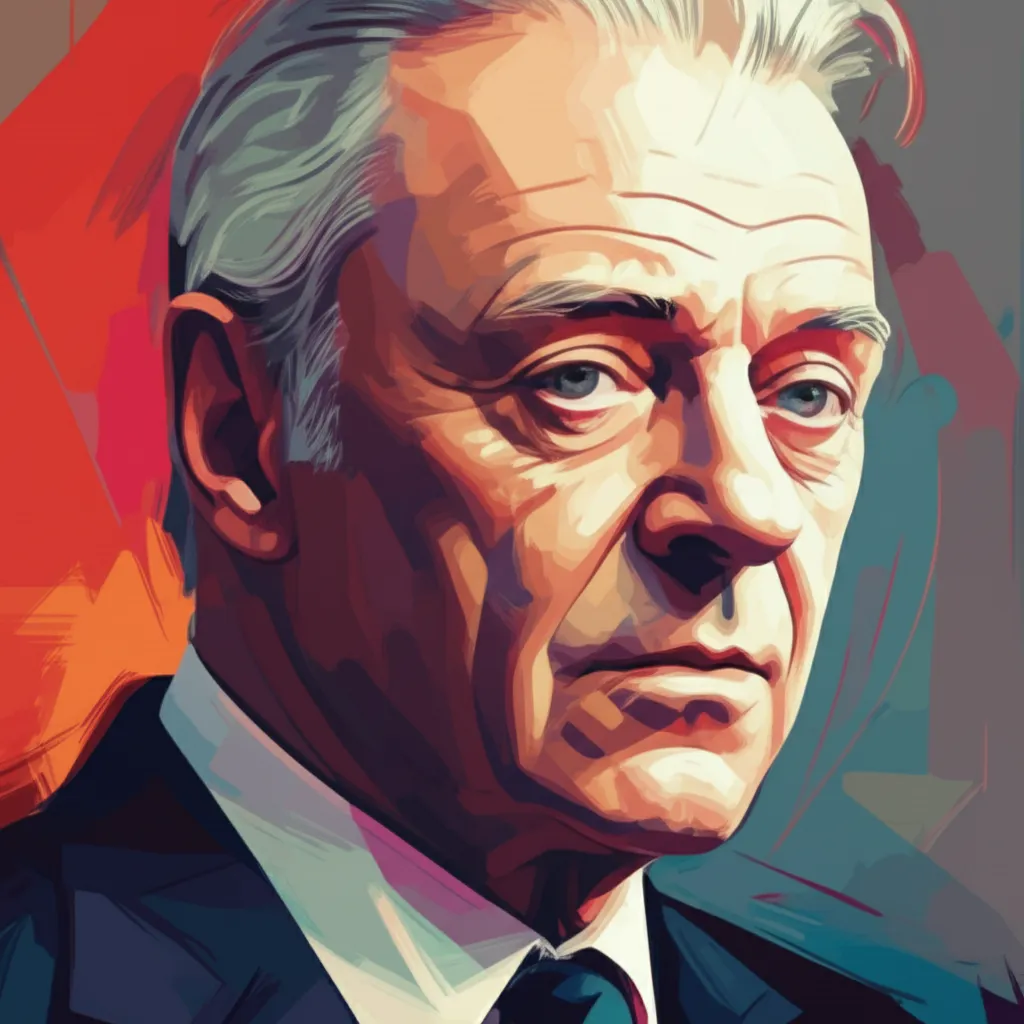 Portrait of Anthony Hopkins