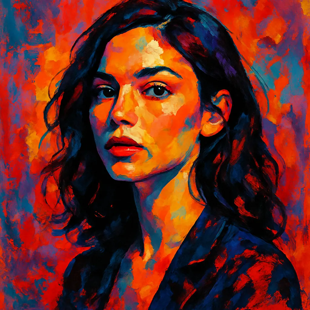 Artistic portrait of Alexxis Lemire