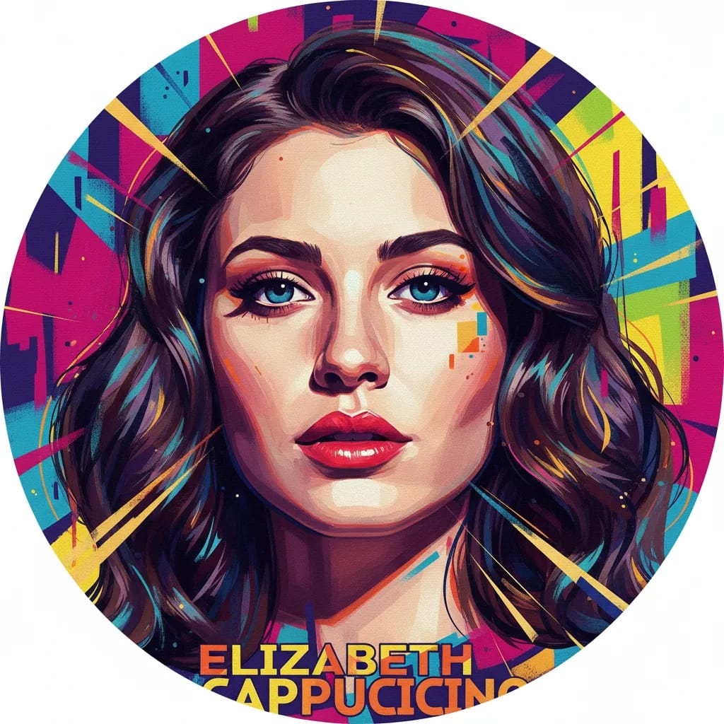 Artistic portrait of Elizabeth Cappuccino