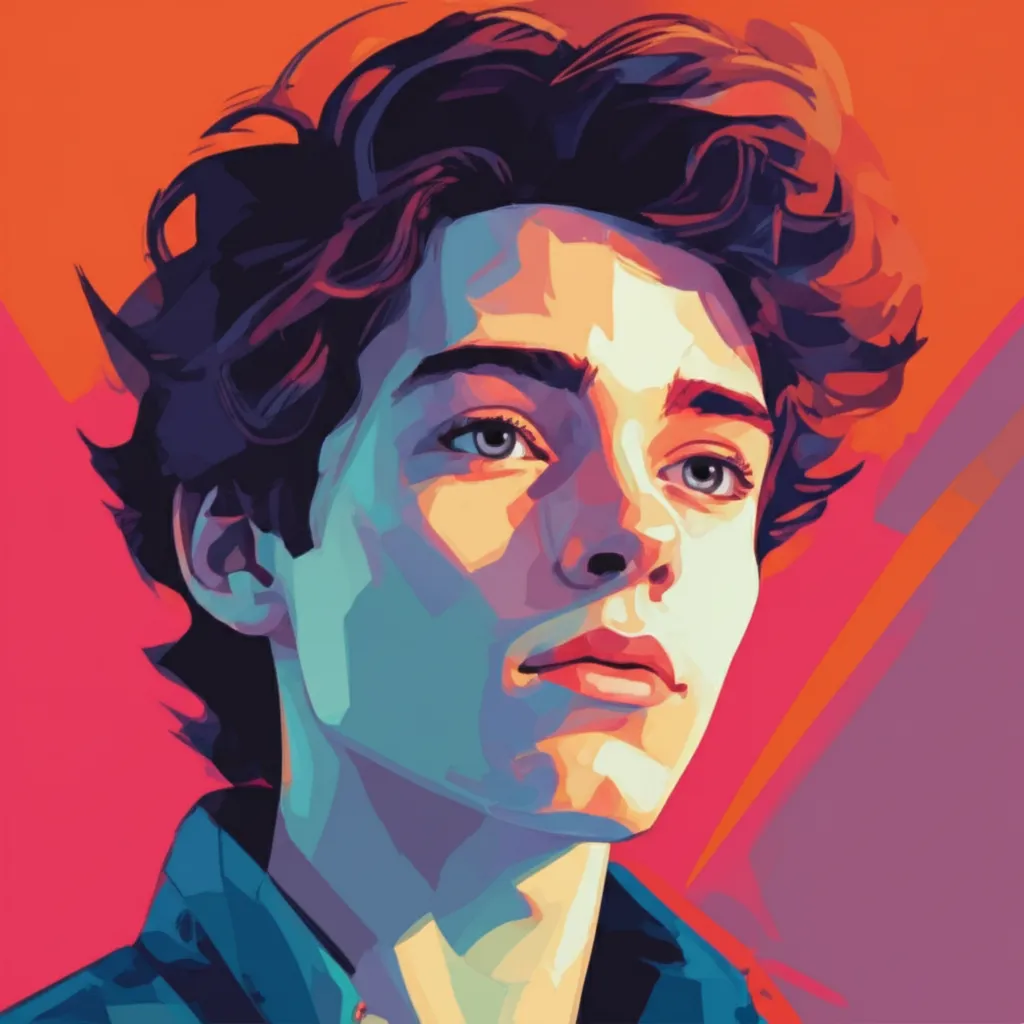 Artistic portrait of Dean Scott Vazquez
