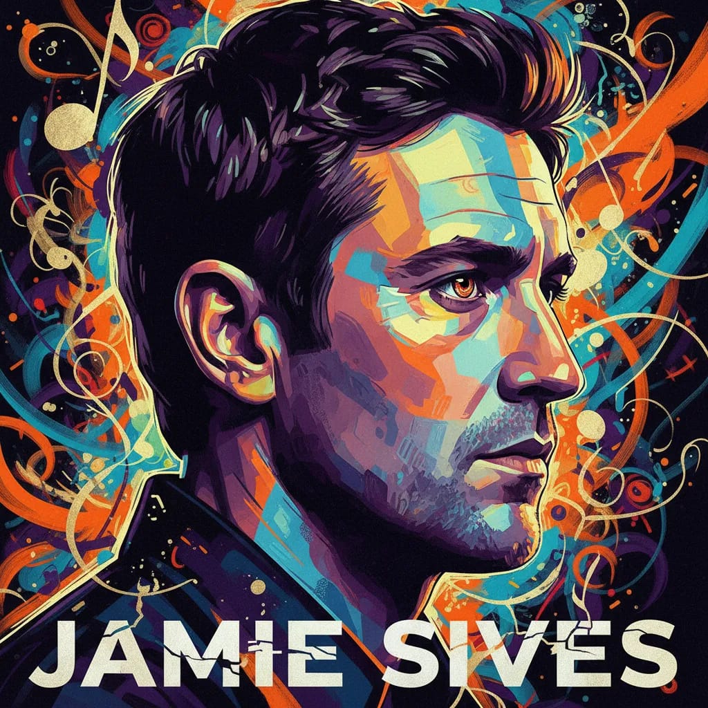 Artistic portrait of Jamie Sives