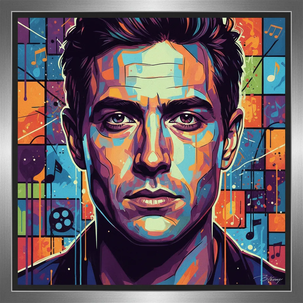 Artistic portrait of Sam Berkley