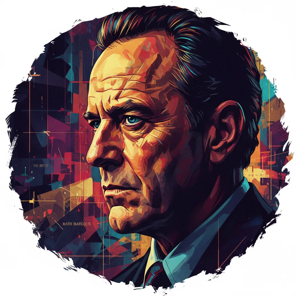 Artistic portrait of Mark Margolis