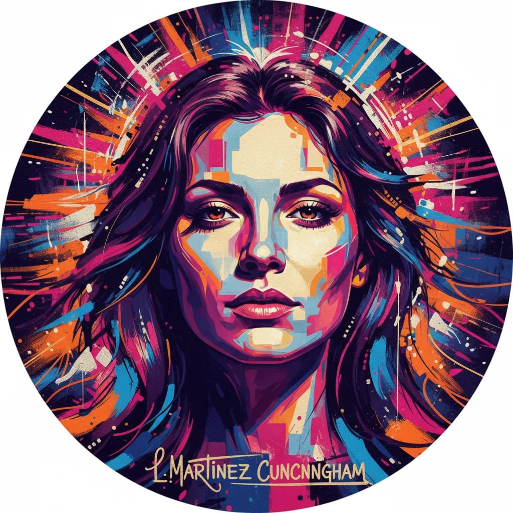 Artistic portrait of Lora Martinez-Cunningham