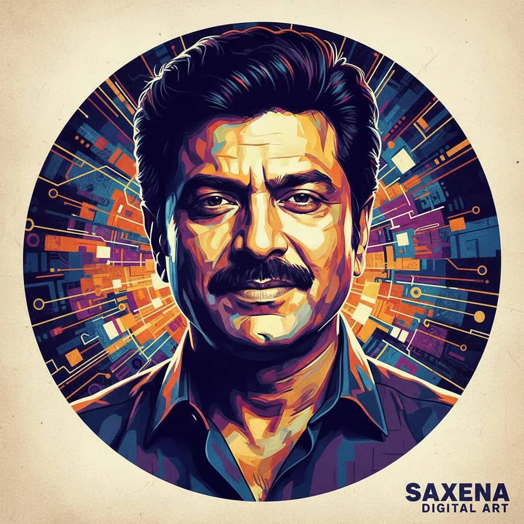 Portrait of Sharat Saxena