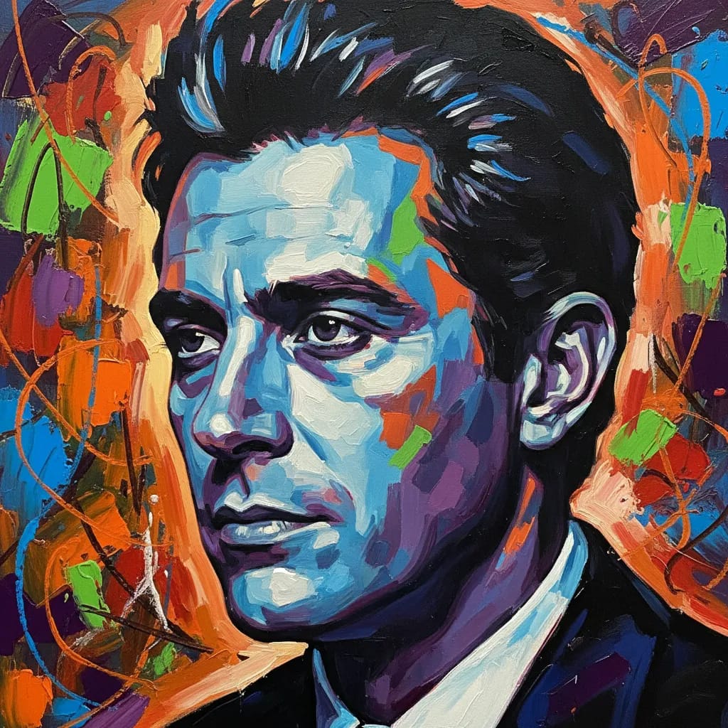 Artistic portrait of David Gale