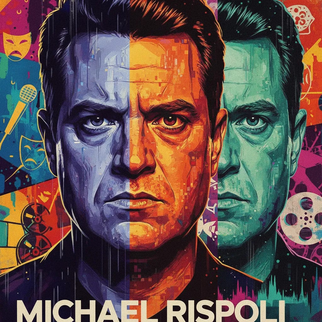 Artistic portrait of Michael Rispoli