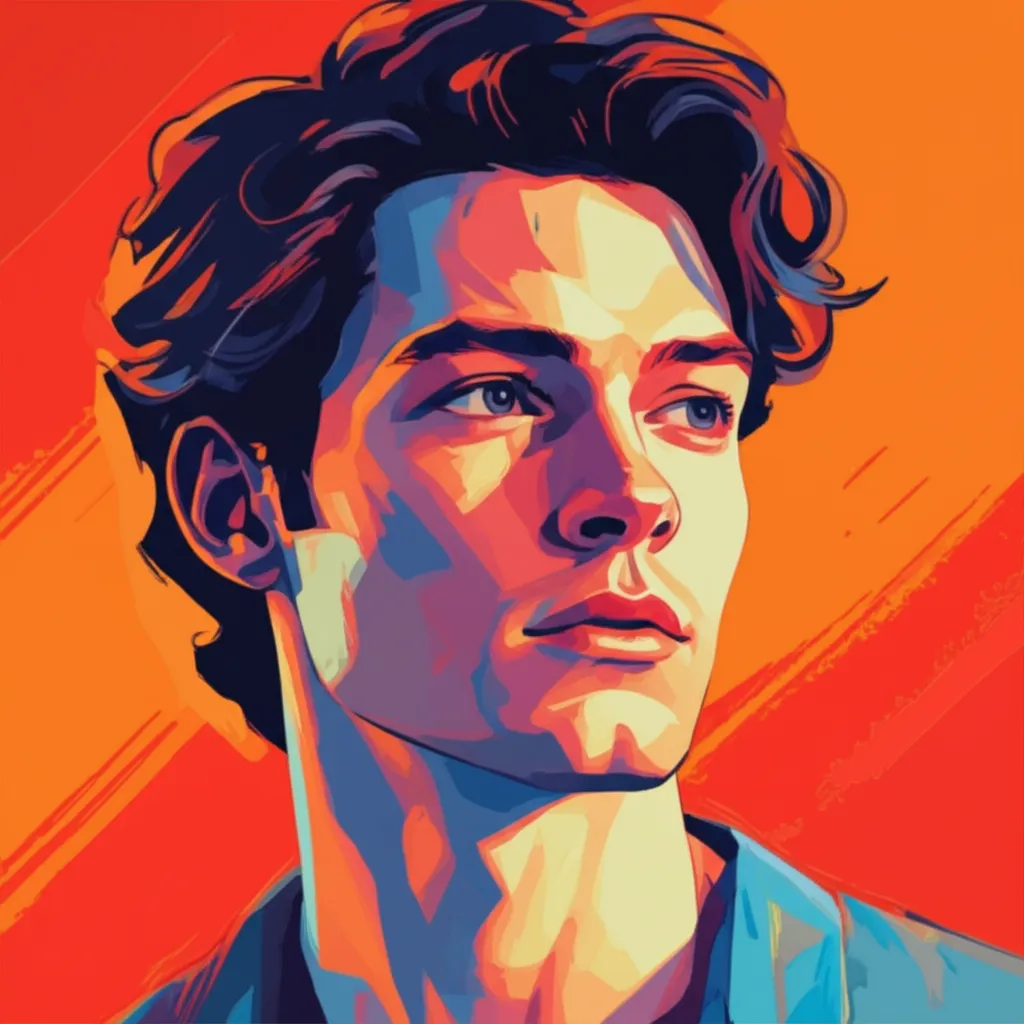 Artistic portrait of David Corenswet