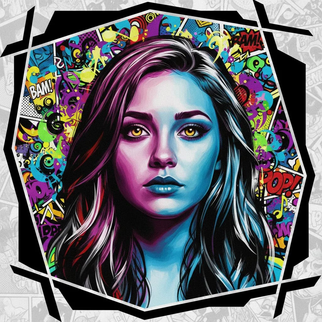 Artistic portrait of Emily Osment