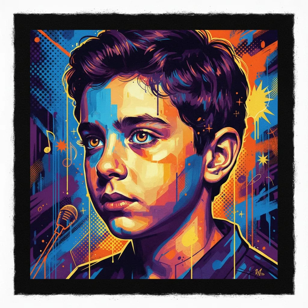 Artistic portrait of Daniel Ranieri