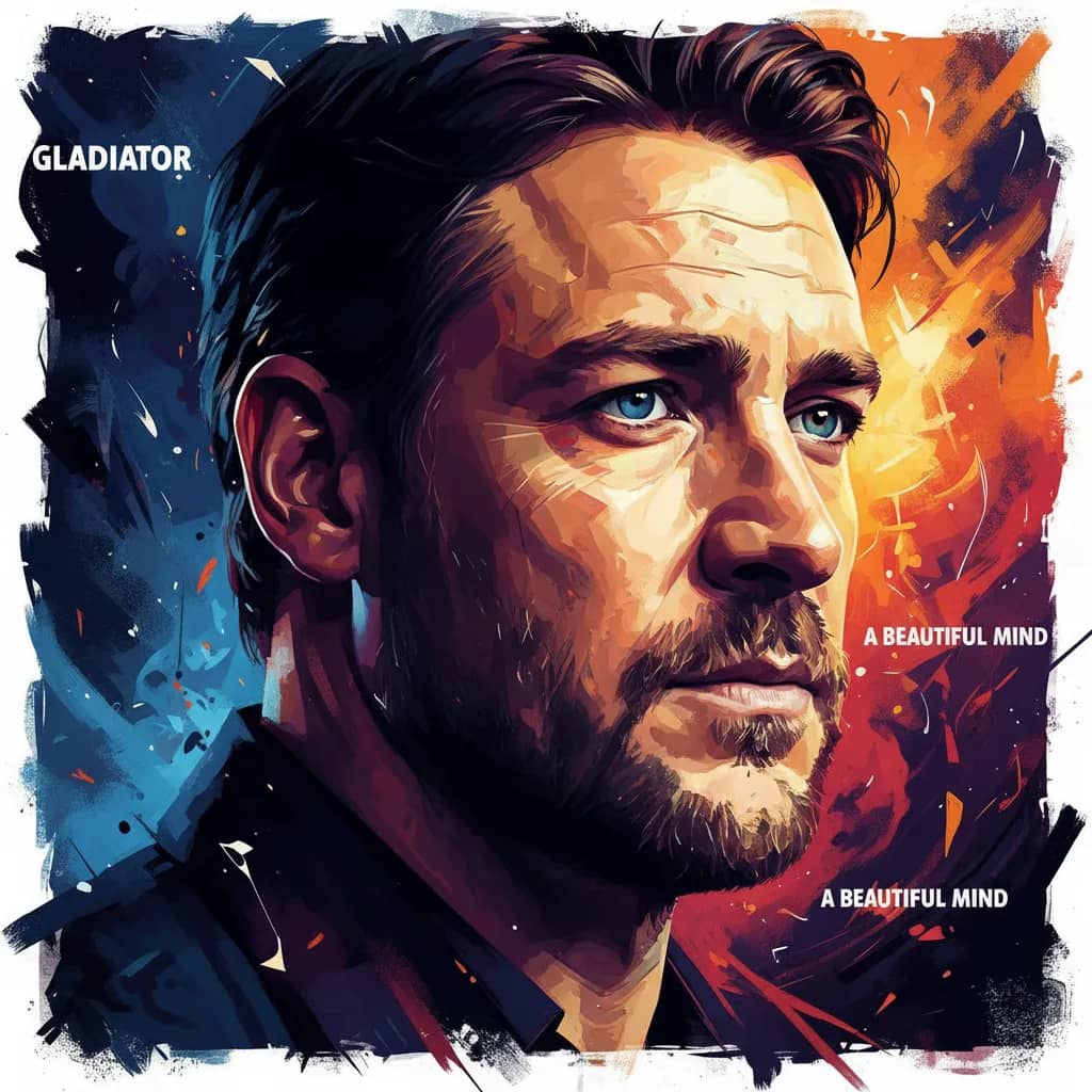 Portrait of Russell Crowe