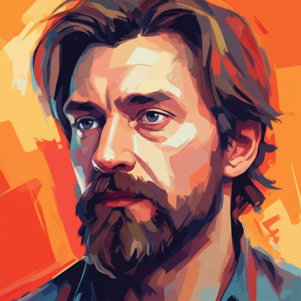 Artistic portrait of Aleksey Kravchenko