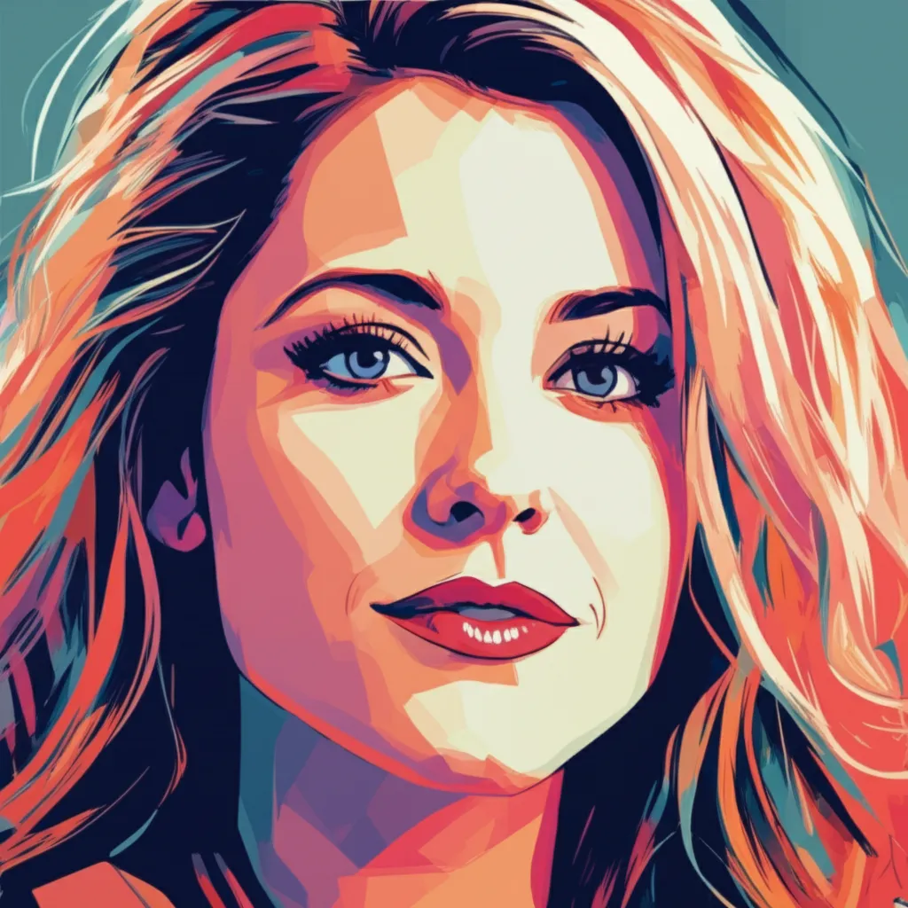 Artistic portrait of Melissa Joan Hart