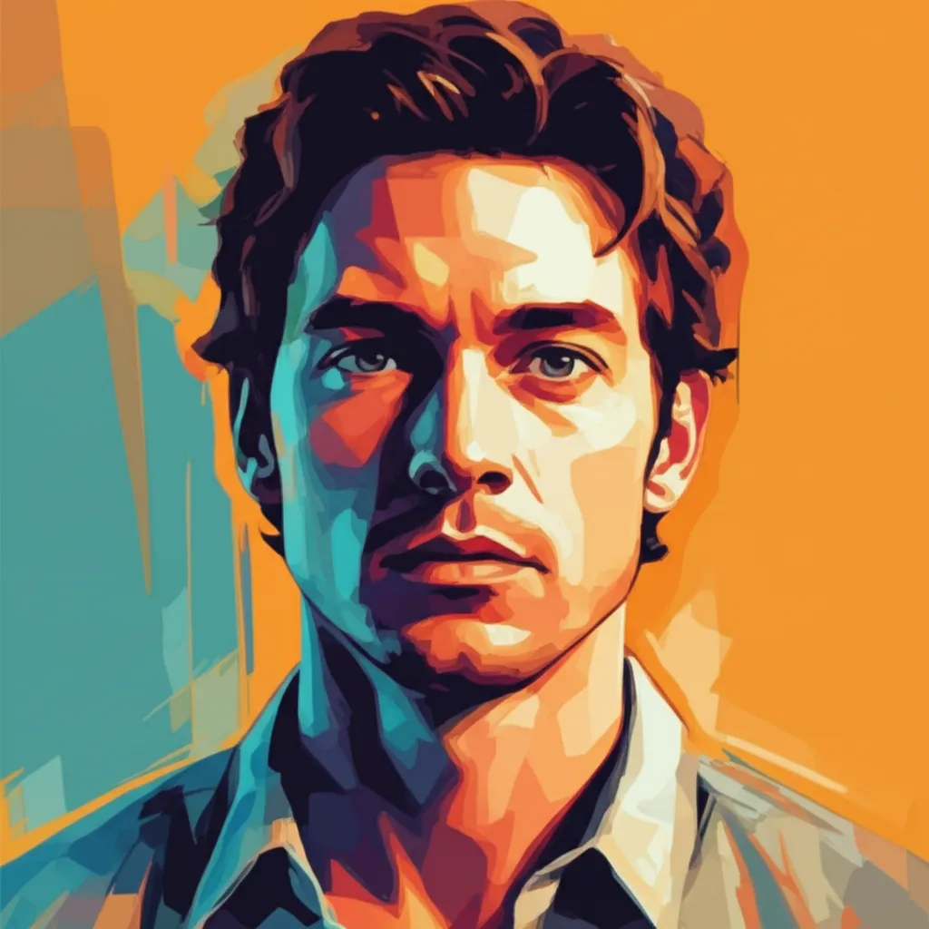 Artistic portrait of Shane Johnson