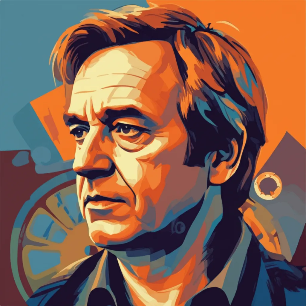 Artistic portrait of Christian Carion