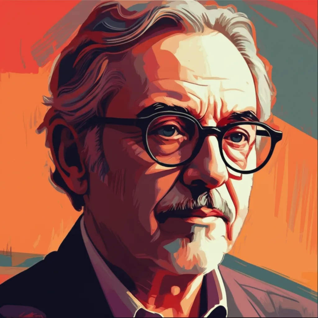 Artistic portrait of Raymond Burlet
