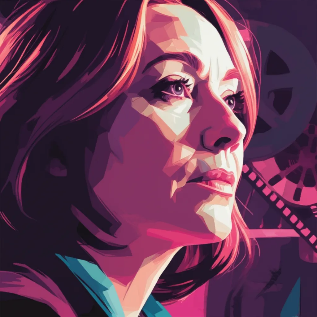 Artistic portrait of Sharon Maguire