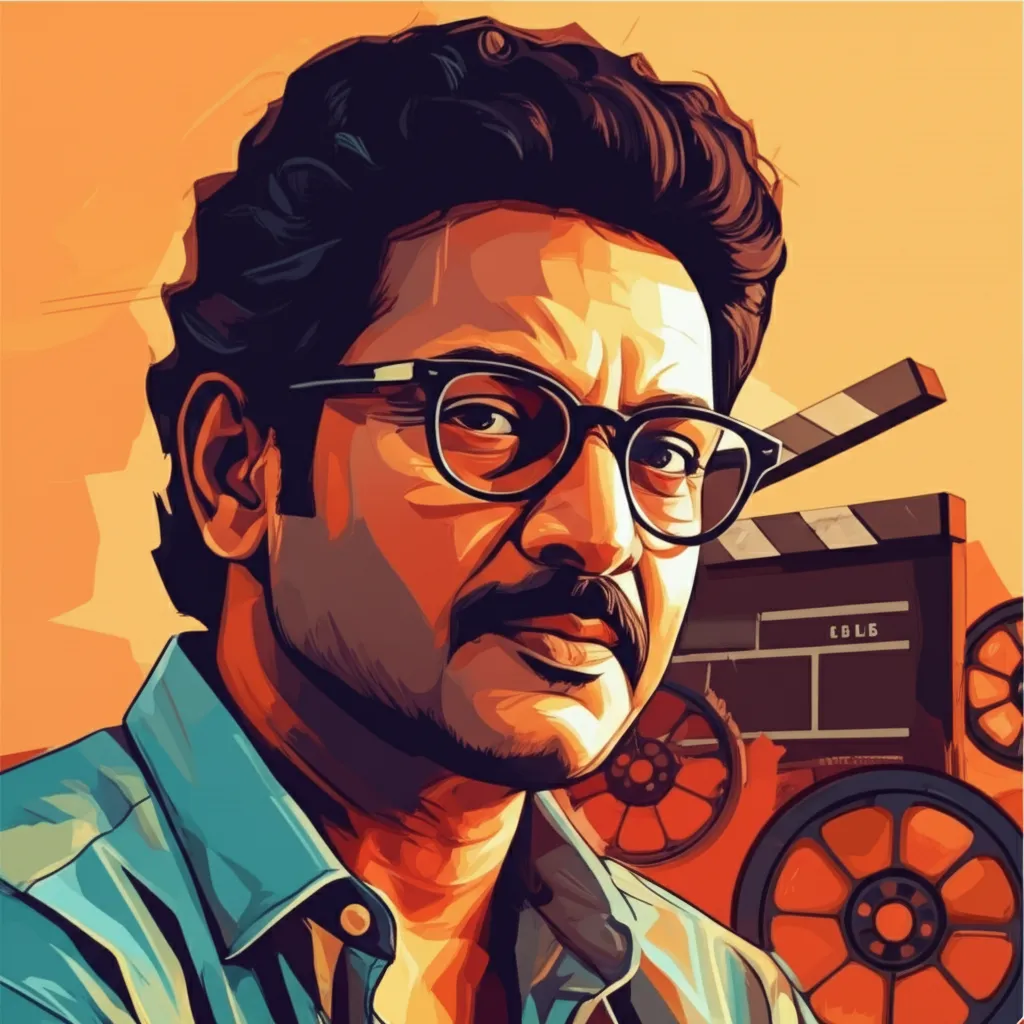 Artistic portrait of Sundar C.