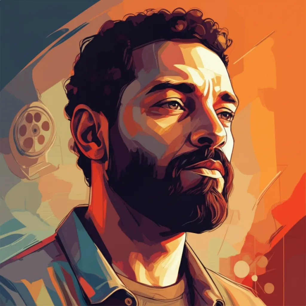 Artistic portrait of Bilall Fallah