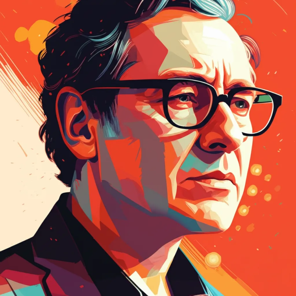 Artistic portrait of Pablo Berger