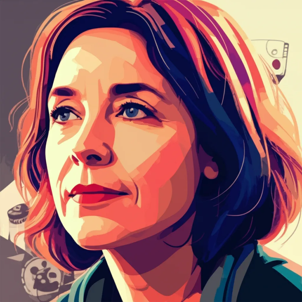 Artistic portrait of Jill Sprecher