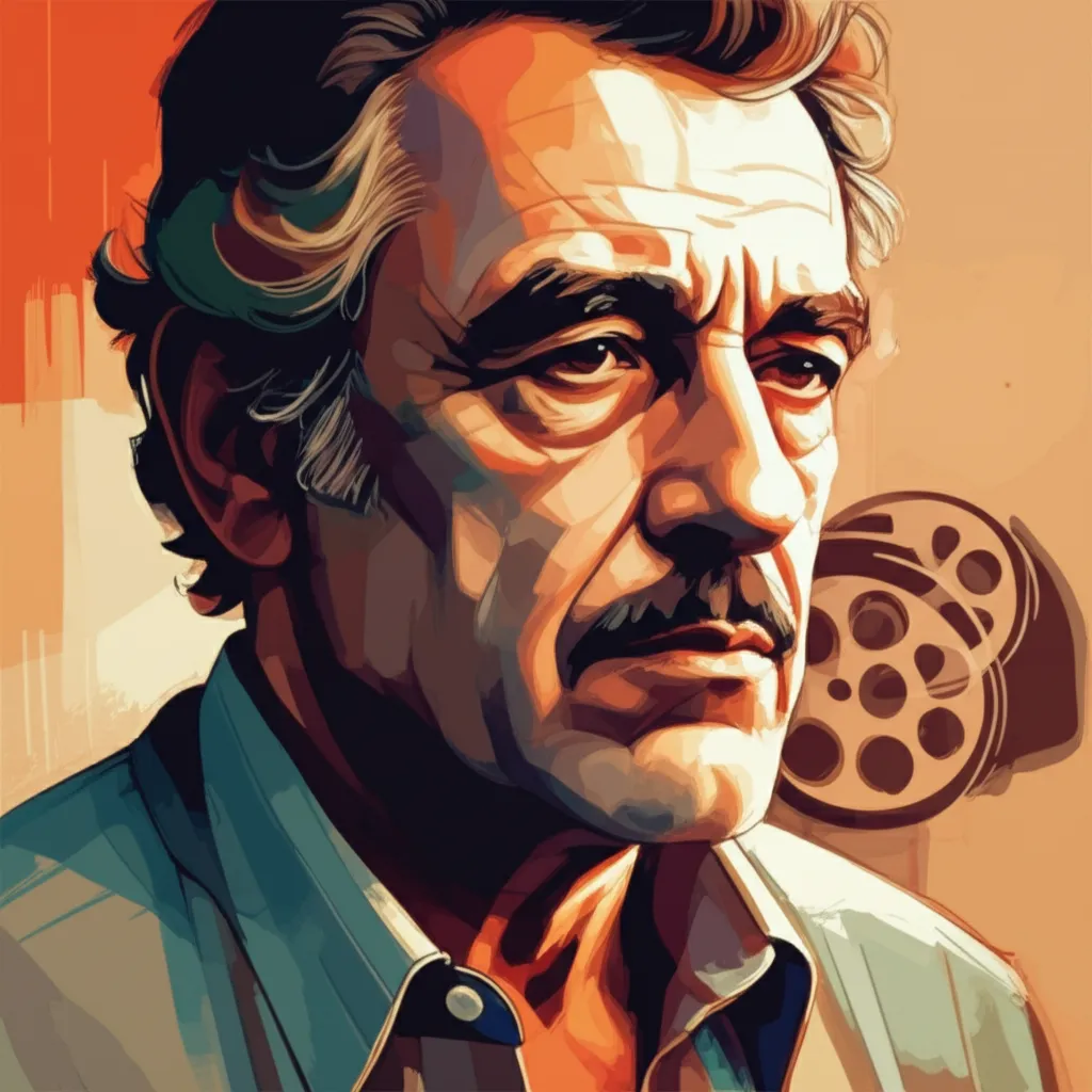 Artistic portrait of Tonino Valerii
