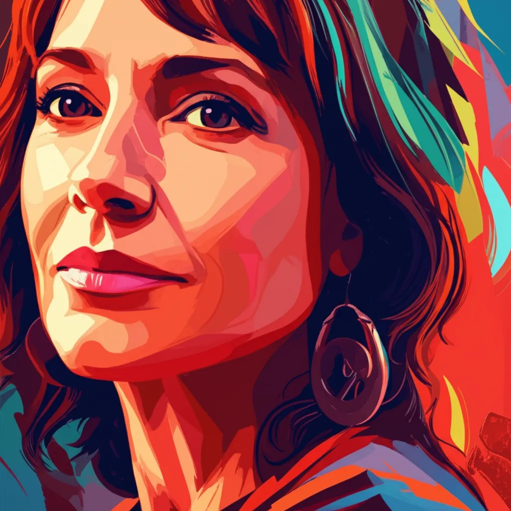 Artistic portrait of Roxann Dawson