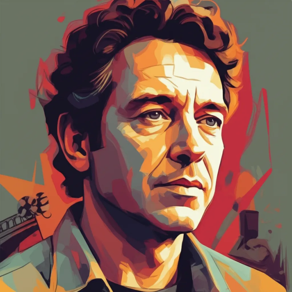 Artistic portrait of José Padilha