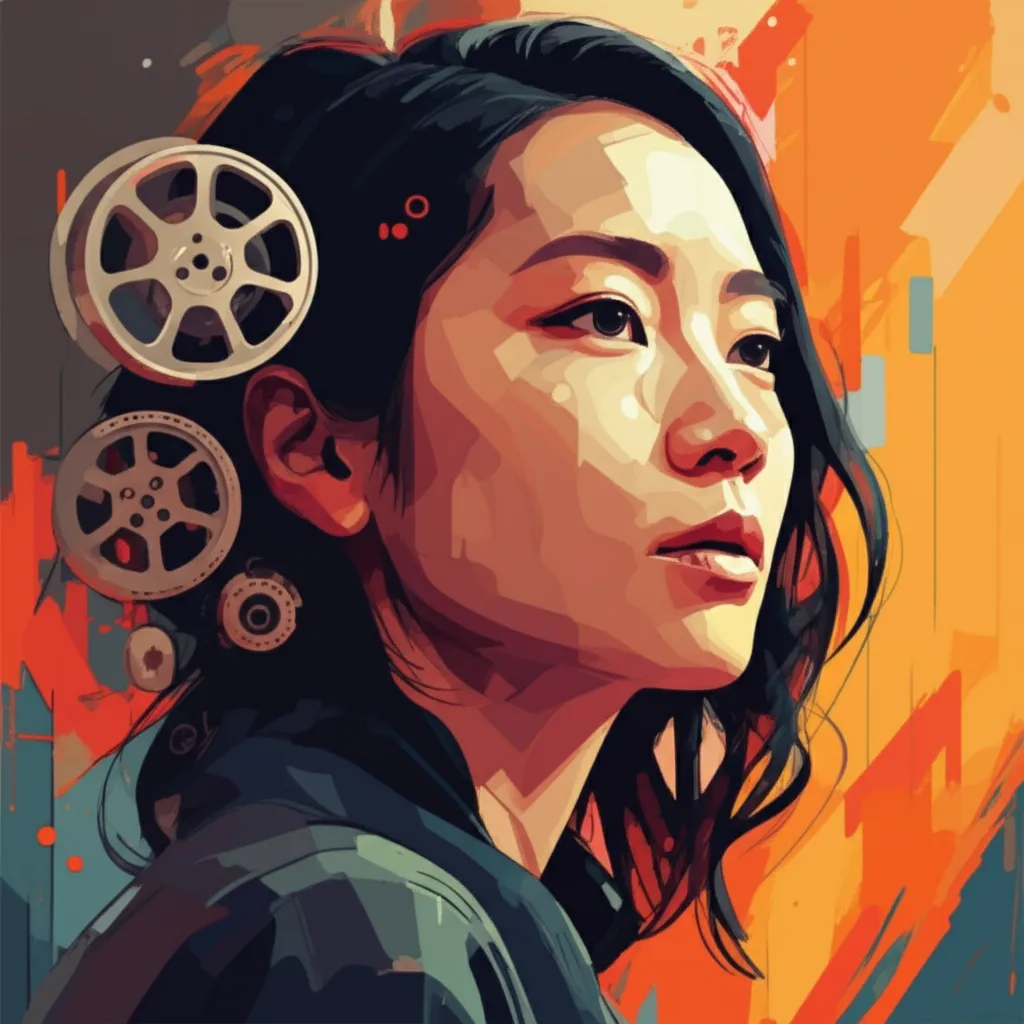 Portrait of Chloé Zhao
