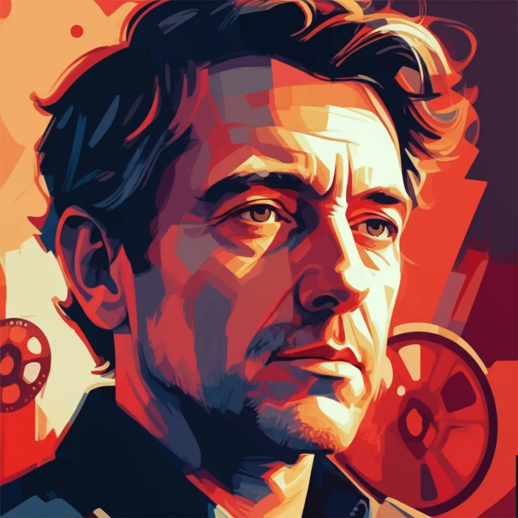 Artistic portrait of Joram Lürsen