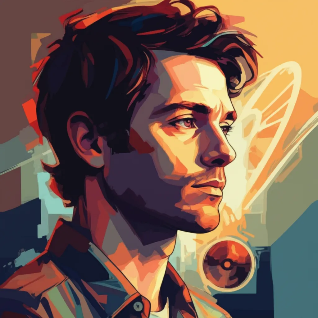 Artistic portrait of Jonas Pate